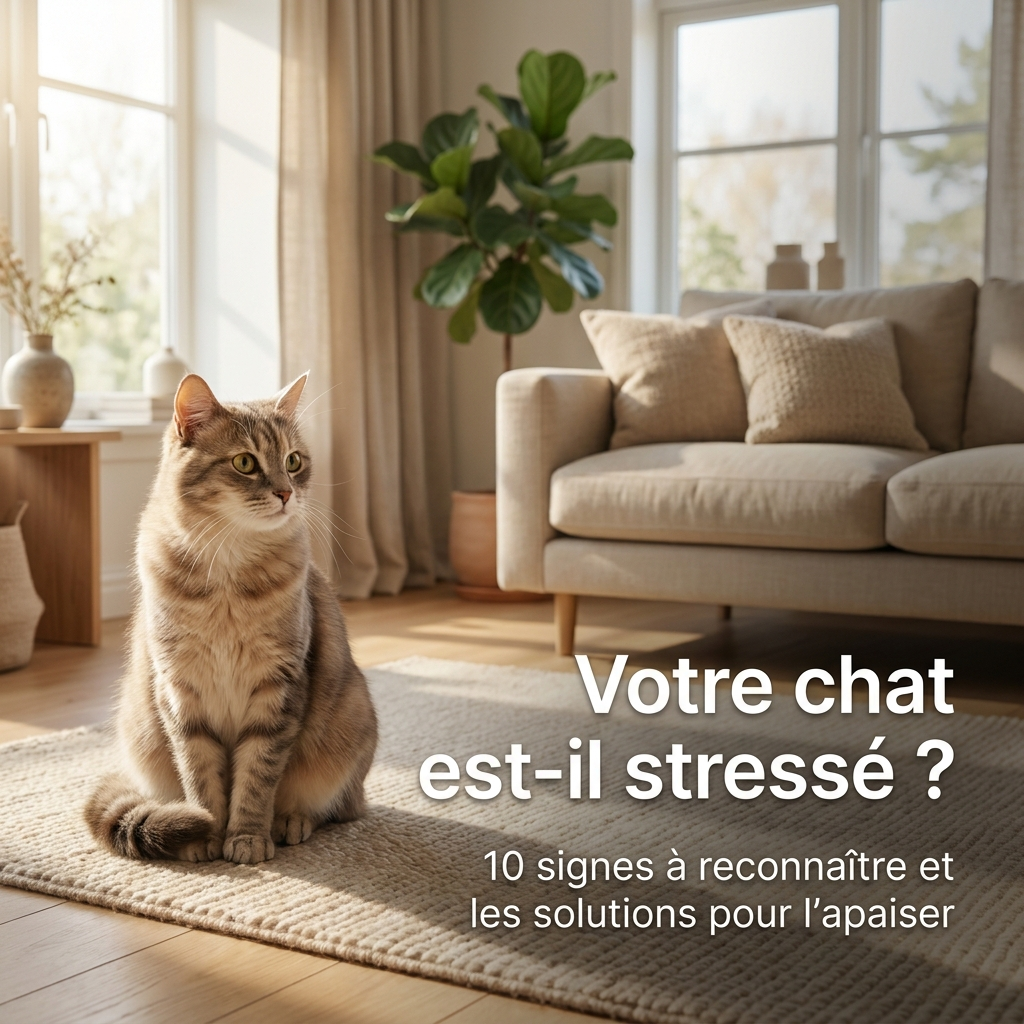 Chat stressé : 10 signes à reconnaître et solutions Image