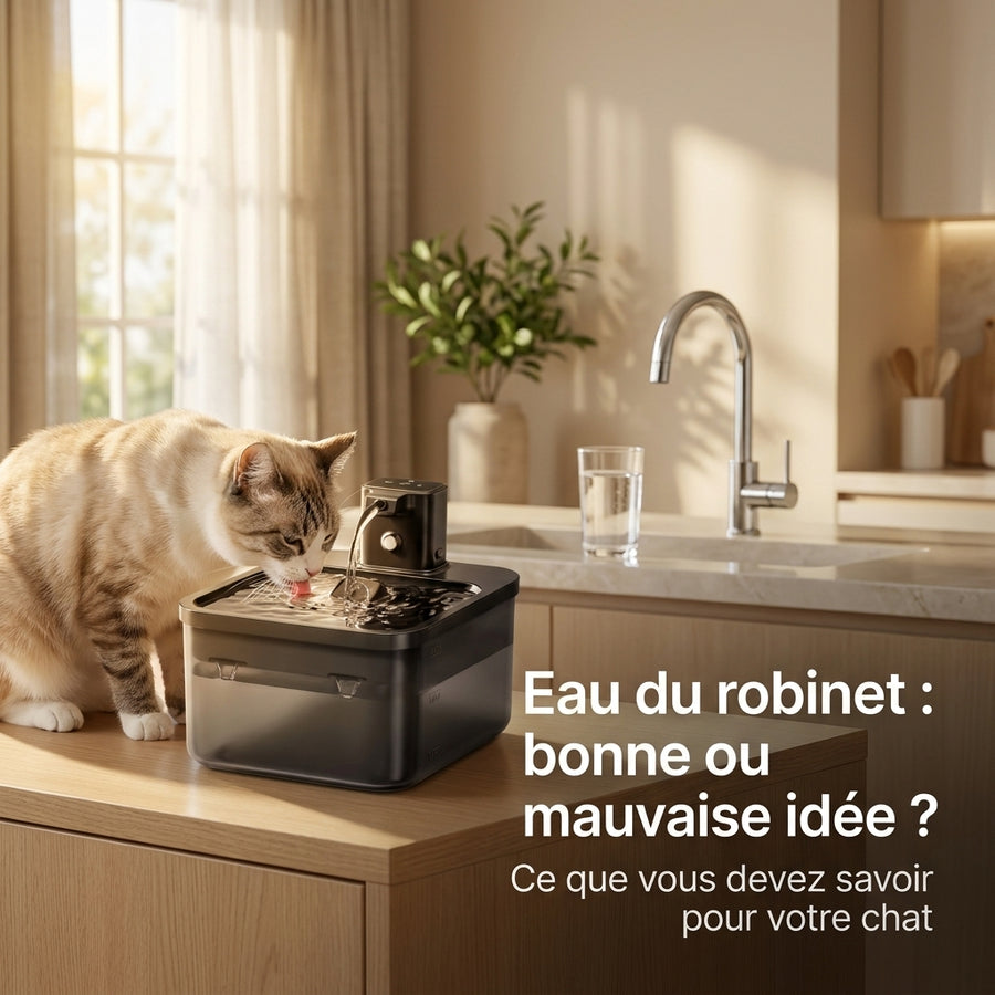 Eau du robinet pour mon chat : bonne ou mauvaise idée ?