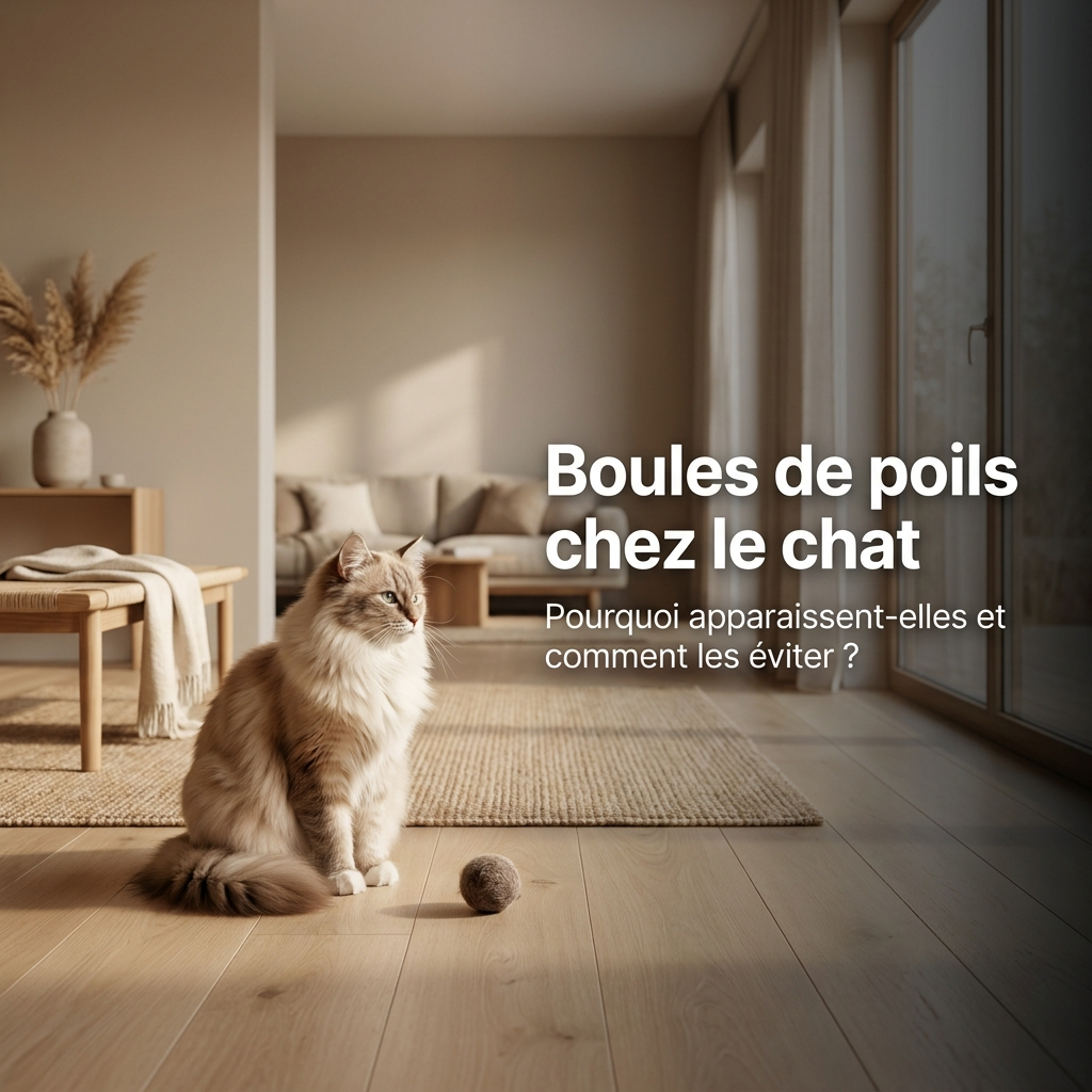 Boules de poils chez le chat : causes, risques et solutions