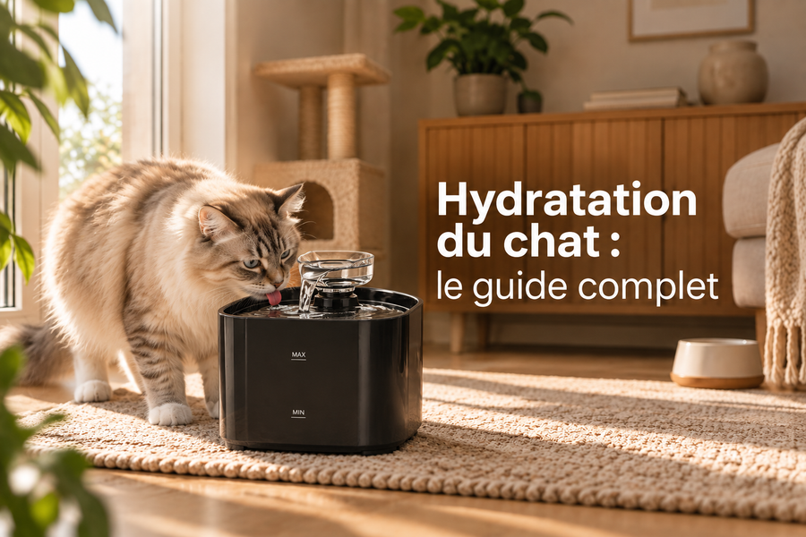 Hydratation du chat : le guide complet