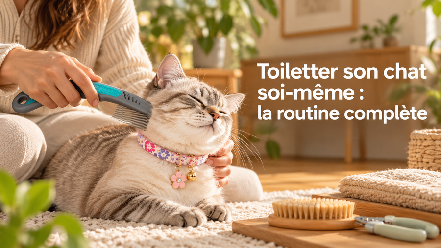 Toiletter son chat soi-même : la routine complète