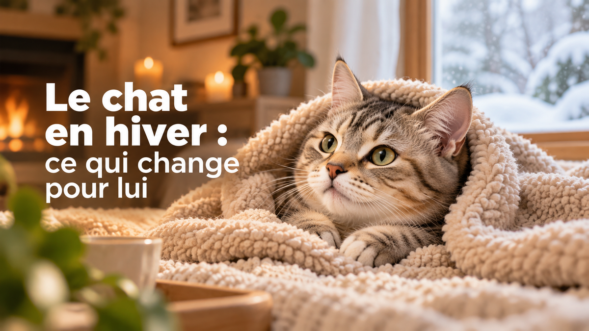Le chat en hiver : ce qui change pour lui