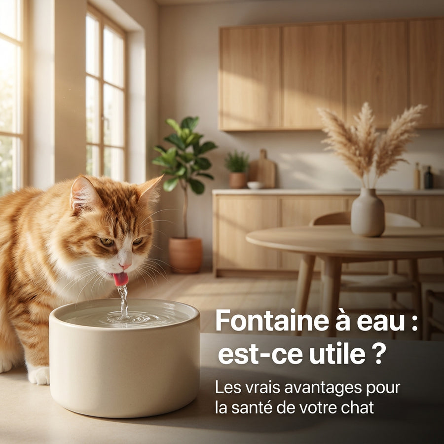 Fontaine à eau pour chat : est-ce vraiment utile ?
