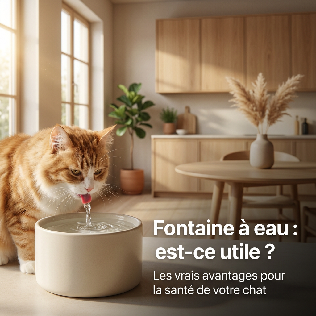 Fontaine à eau pour chat : est-ce vraiment utile ?