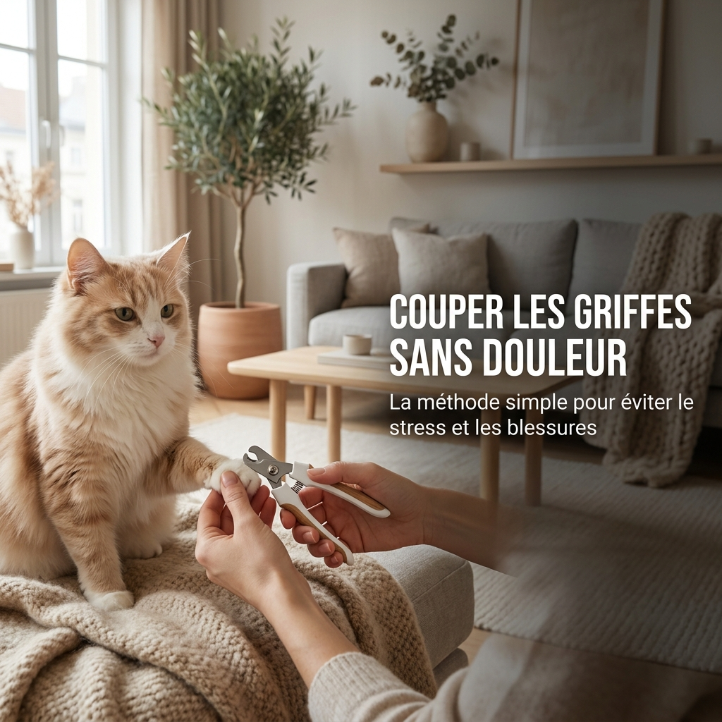 Comment couper les griffes de son chat sans lui faire mal