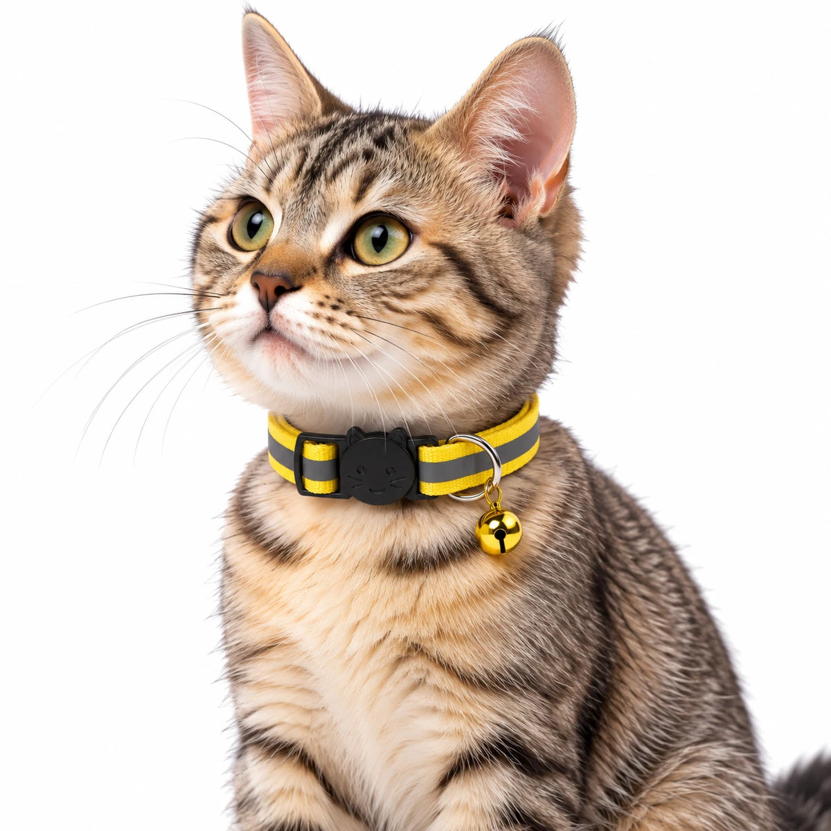 Coloris jaune, avec un grelot doré