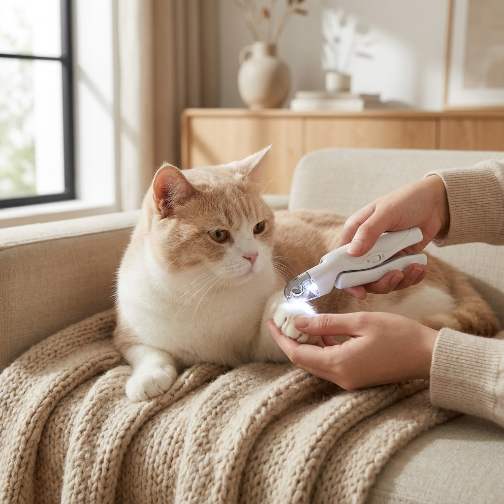 Coupe-Griffes LED pour Chat