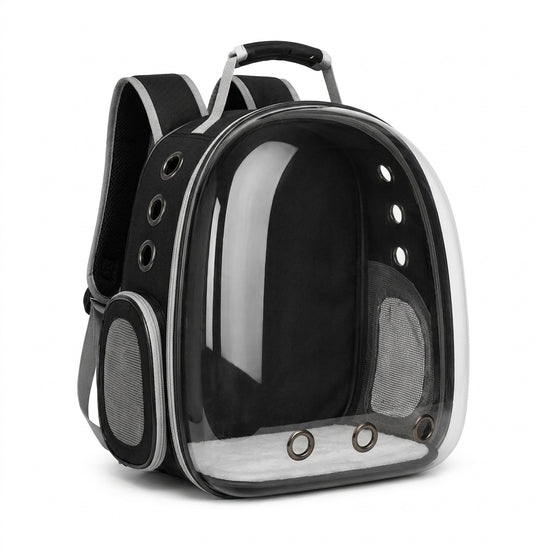 Sac à Dos Bulle pour Chat : Hublot Panoramique, Ventilé et Sécurisé